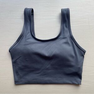 Long line sports bra top